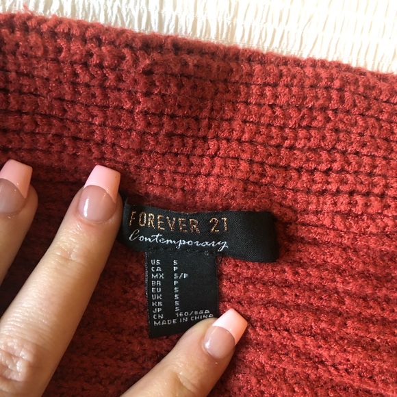 Knit Wrap Sweater (M) 💗 - Picture 2 of 5